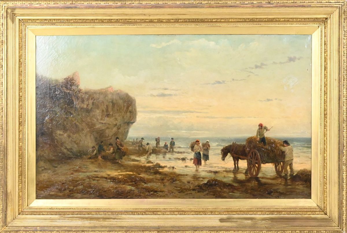 Frederick Gerald Kinnaird, Olja på duk, 1800-tal på auktion i Luleå, Norrbottens län hos Luleå Auktionsverk