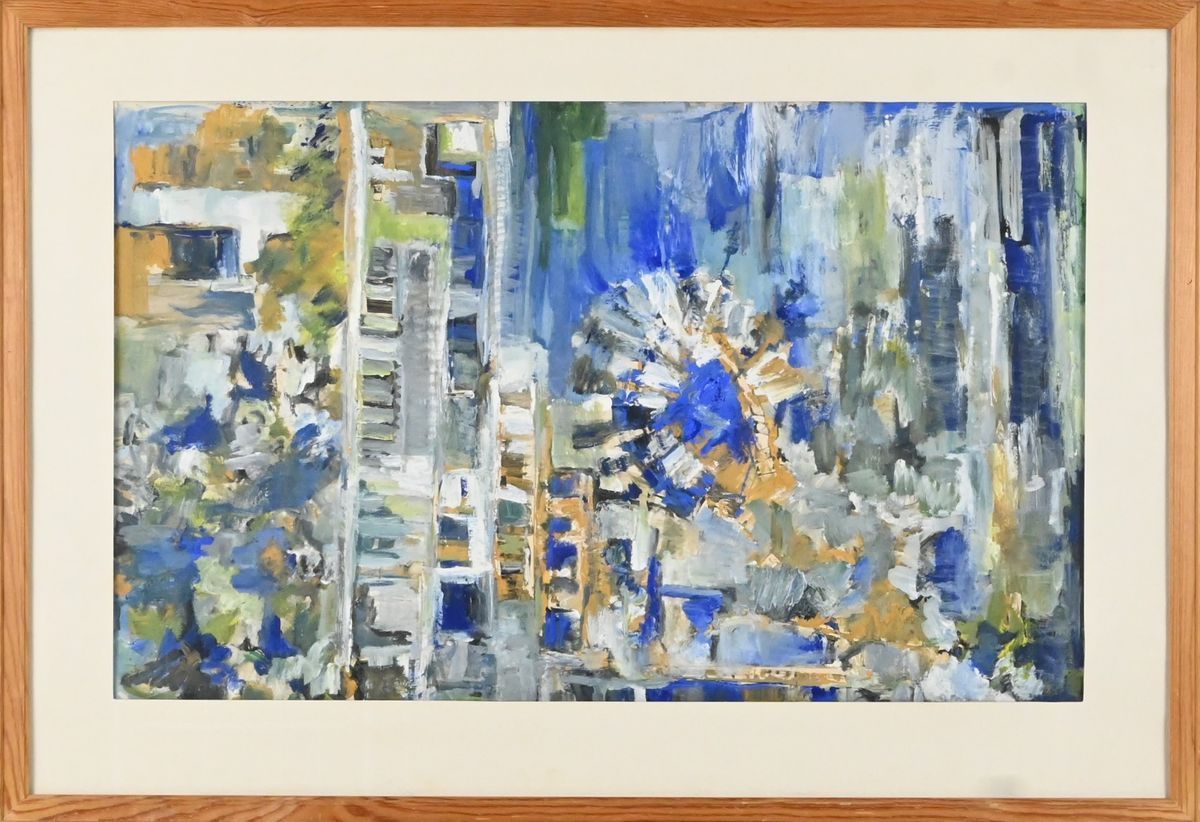 Inez Martha, Gouache, osignerad. på auktion i Luleå, Norrbottens län hos Luleå Auktionsverk